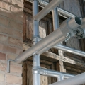 WYPRZEDAŻ A1-34 Rusztowanie aluminiowe FARAONE TOP SYSTEM - wysokość robocza 4,40m