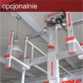 WYPRZEDAŻ A1-64 Rusztowanie aluminiowe FARAONE TOP SYSTEM - wysokość robocza 7,40m