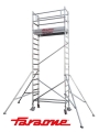 WYPRZEDAŻ A1-74 Rusztowanie aluminiowe FARAONE TOP SYSTEM - wysokość robocza 8,40m