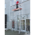 WYPRZEDAŻ COM160XS.AB Rusztowanie aluminiowe FARAONE COMPACT XS AB jezdne - wys. rob. 3,70m