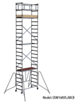 WYPRZEDAŻ COM160XS.ABCD Rusztowanie aluminiowe FARAONE COMPACT XS ABCD jezdne - wys. rob.7,60m