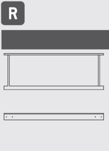 Podest bez klapy Top System - kod R300